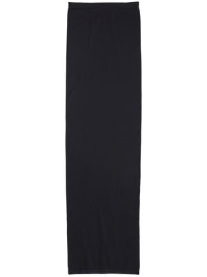 Balenciaga strapless midi dress - Black