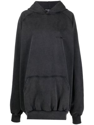 Balenciaga Strike 1917 logo oversized hoodie - Black
