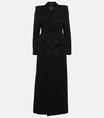 Balenciaga Structured double-breasted wool coat
