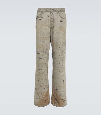 Balenciaga Super Destroyed straight jeans