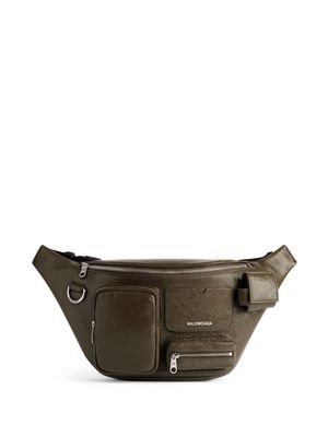 Balenciaga Superbusy leather belt bag - Green