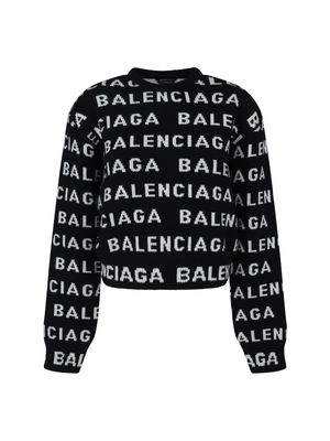 Balenciaga Sweater Logo Allover