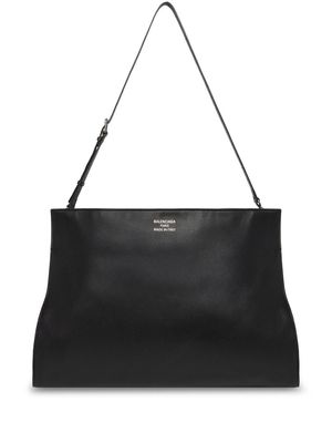 Balenciaga Swing large leather tote bag - Black