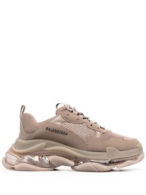Balenciaga Triple S lace-up sneakers - Brown