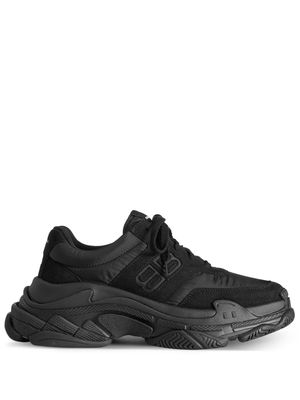 Balenciaga Triple S panelled sneakers - Black