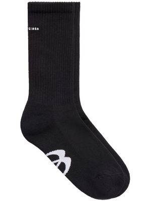 Balenciaga Unity Sports Icon socks - Black