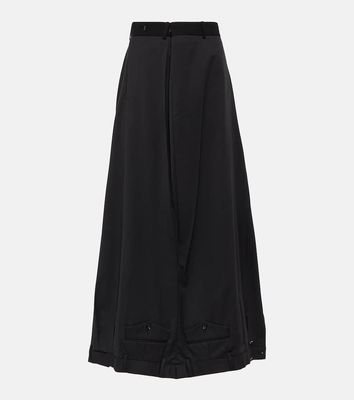 Balenciaga Upcycled maxi skirt