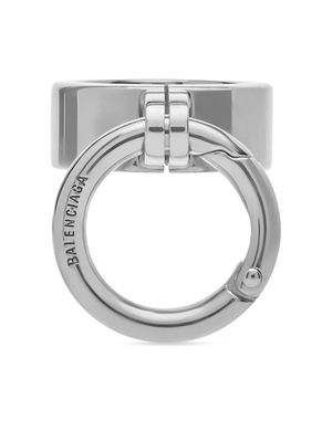 Balenciaga Utility 2.0 band ring - Silver
