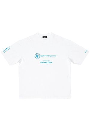 Balenciaga WFP-print cotton T-shirt - White