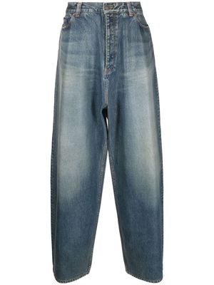 Balenciaga wide-leg baggy jeans - Blue