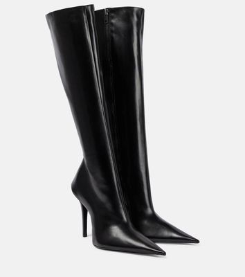 Balenciaga Witch 110 leather boots