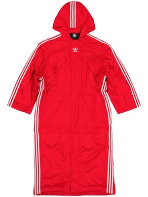 Balenciaga x adidas detachable parka coat - Red