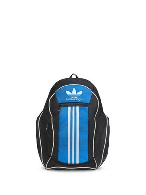 Balenciaga x adidas small logo-print backpack - Black