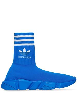 Balenciaga x adidas Speed high-top sneakers - Blue