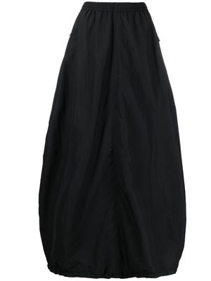 Balenciaga XL tracksuit maxi skirt - Black