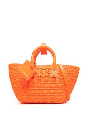 Balenciaga XS Bistro Basket tote bag - Orange