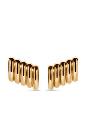 Balenciaga XS Rib earrings - Gold