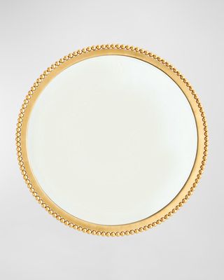 Ball Bearing Gold Leaf Mirror, 40" Round