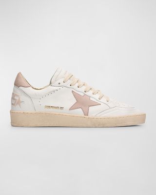 Ball Star Low-Top Leather Sneakers