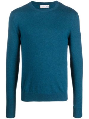 Ballantyne crew-neck cashmere jumper - Blue