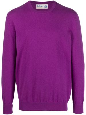 Ballantyne crew-neck cashmere jumper - Purple