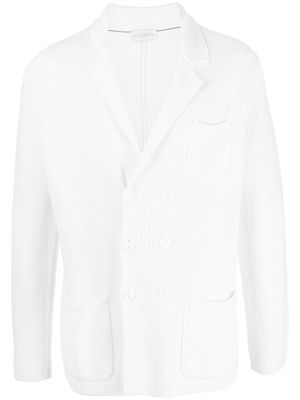 Ballantyne double-breasted cardigan - White