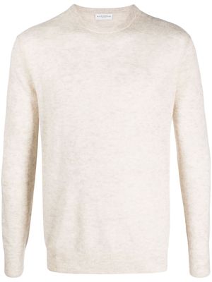 Ballantyne long-sleeve wool-blend jumper - Neutrals