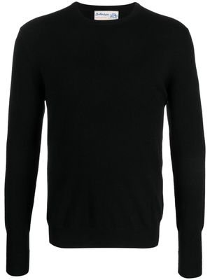 Ballantyne long-sleeved cashmere jumper - Black