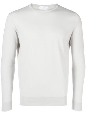 Ballantyne round-neck cotton sweatshirt - Grey