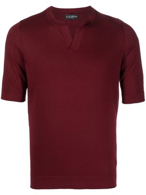 Ballantyne short-sleeve cotton T-shirt - Red