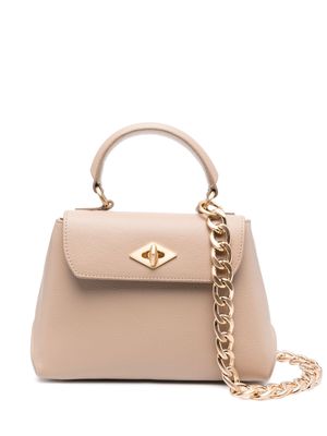 Ballantyne twist-lock tote bag - Neutrals