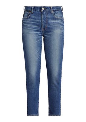 Ballena Mid-Rise Cropped Skinny Jeans