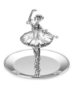 Ballerina Ring Holder - Silver - Silver