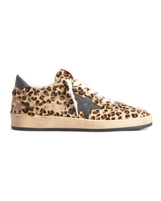 Ballstar Leopard Low-Top Sneakers
