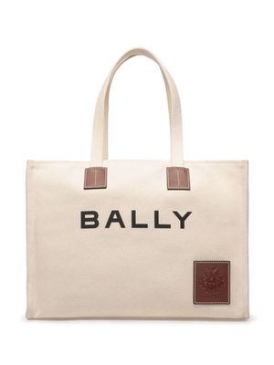 Bally Akelei logo-print tote bag - Neutrals