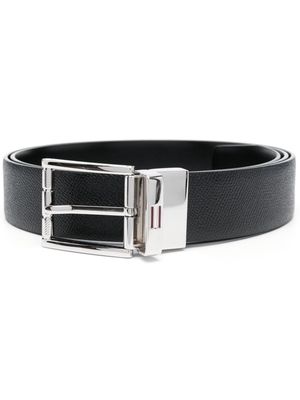 Bally Astori Saffiano leather belt - Black