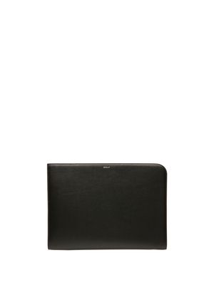 Bally Banque Necessaire leather laptop bag - Black