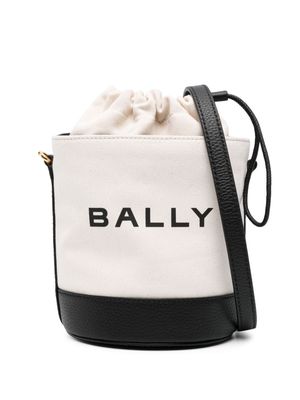 Bally Bar bucket bag - Neutrals