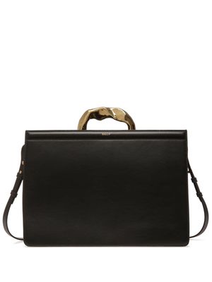 Bally Baroque leather tote bag - Black