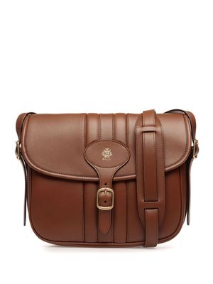 Bally Beckett leather messenger bag - Brown