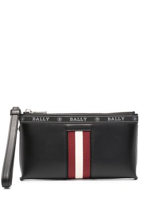Bally Beryer calf leather zipped wallet - Black