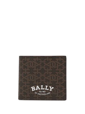 Bally Brasai monogram-print wallet - Brown