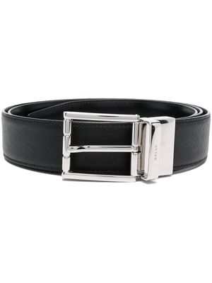 Bally calf leather belt - Black