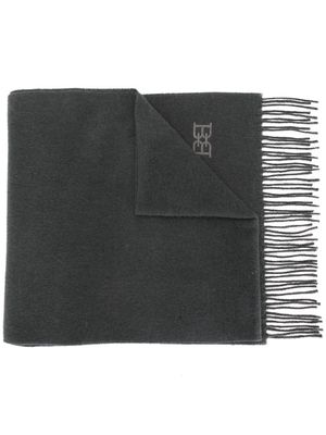 Bally cashmere-wool scarf - Grey
