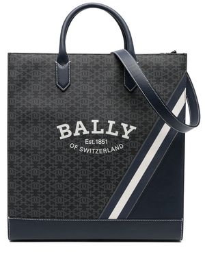 Bally Celmas monogram-print tote bag - Black