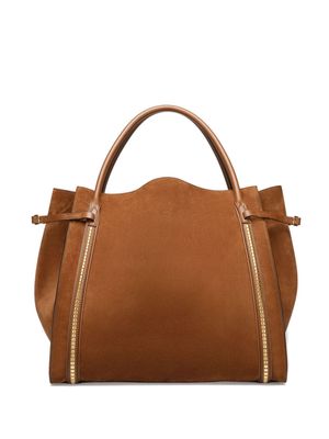 Bally Chesney calf leather tote bag - Brown