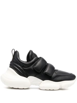Bally chunky-sole touch-strap sneakers - Black