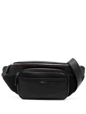 Bally Code leather belt bag - Black