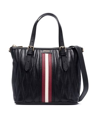 Bally Damirah quilted leather tote bag - Black