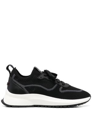 Bally Davyn knitted lace-up sneakers - Black